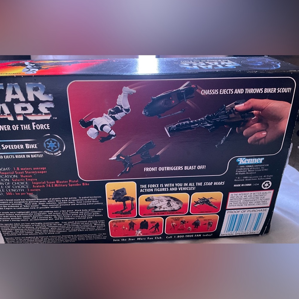 Star Wars storm trooper action figure